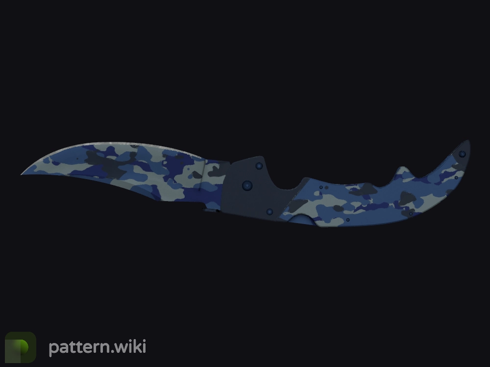 Falchion Knife Bright Water seed 351