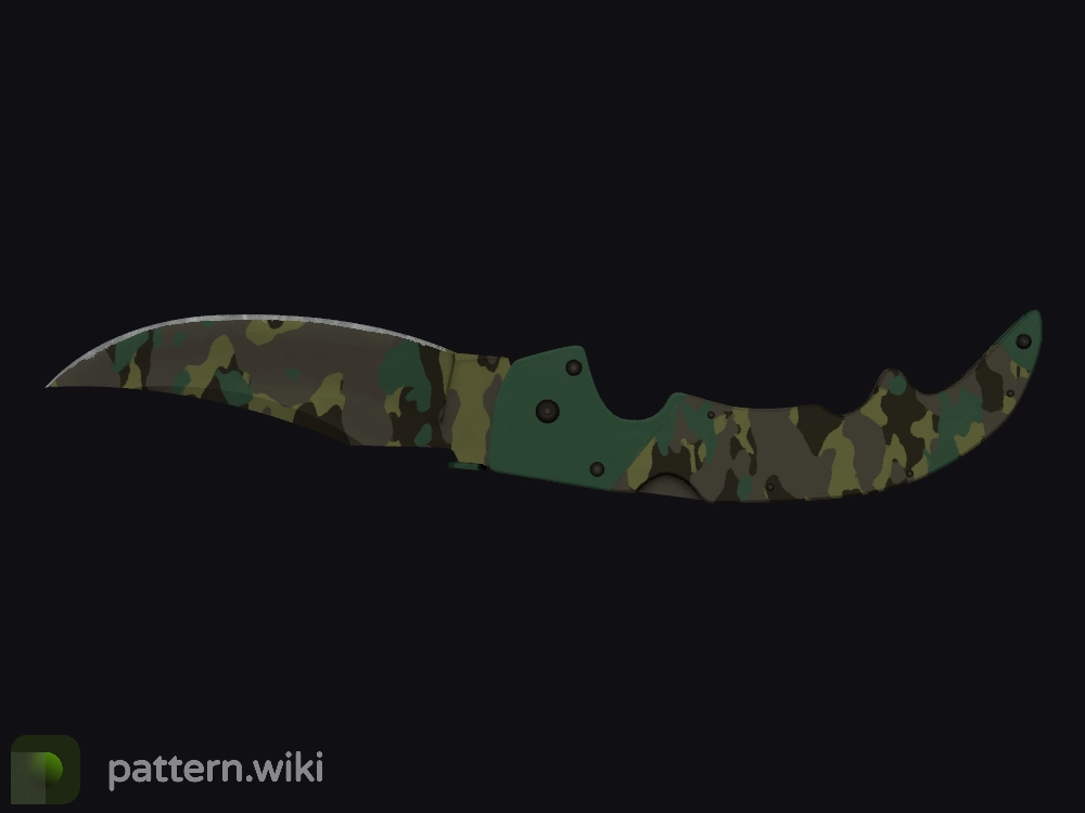 Falchion Knife Boreal Forest seed 236