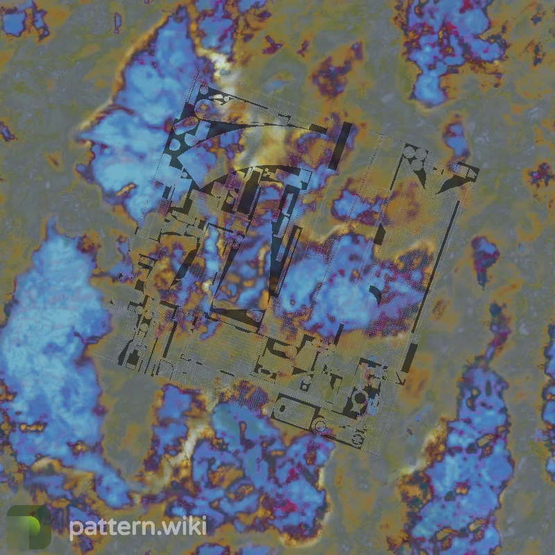 AK-47 Case Hardened seed 294 pattern template