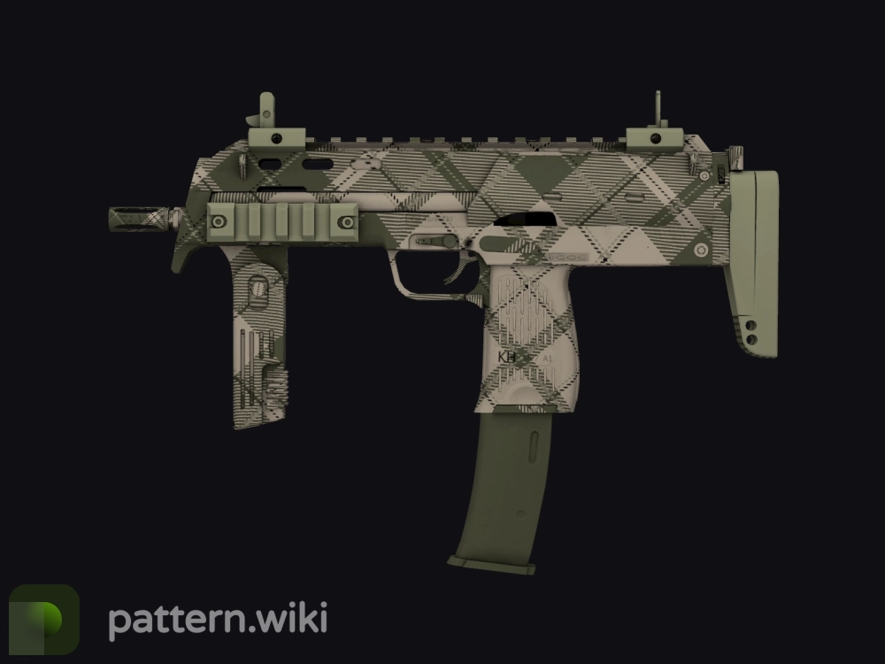 MP7 Olive Plaid seed 9