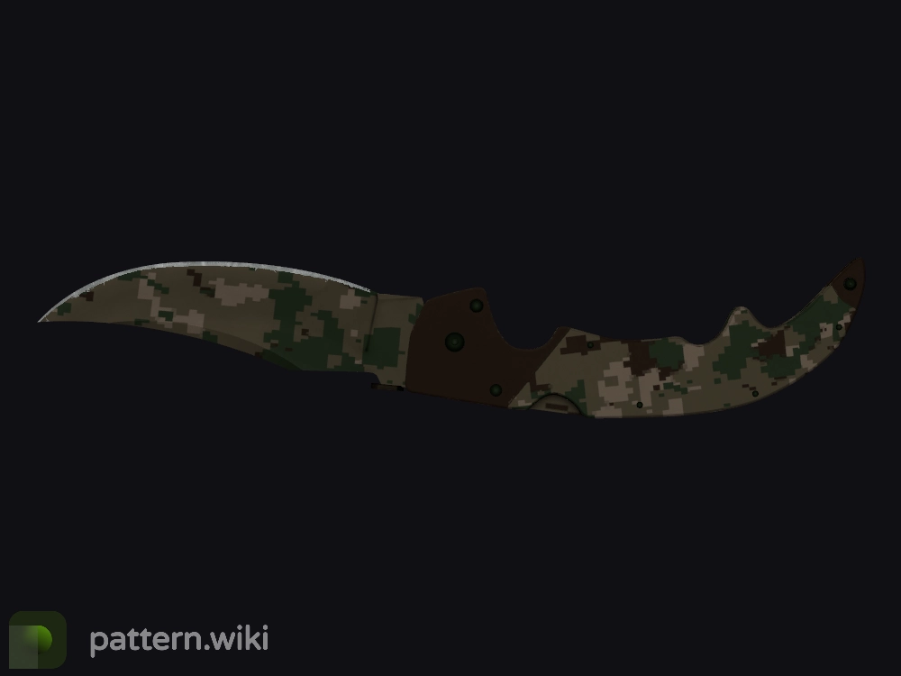 Falchion Knife Forest DDPAT seed 511