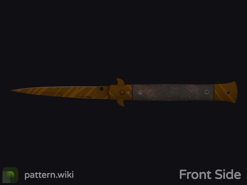 Stiletto Knife Tiger Tooth seed 226