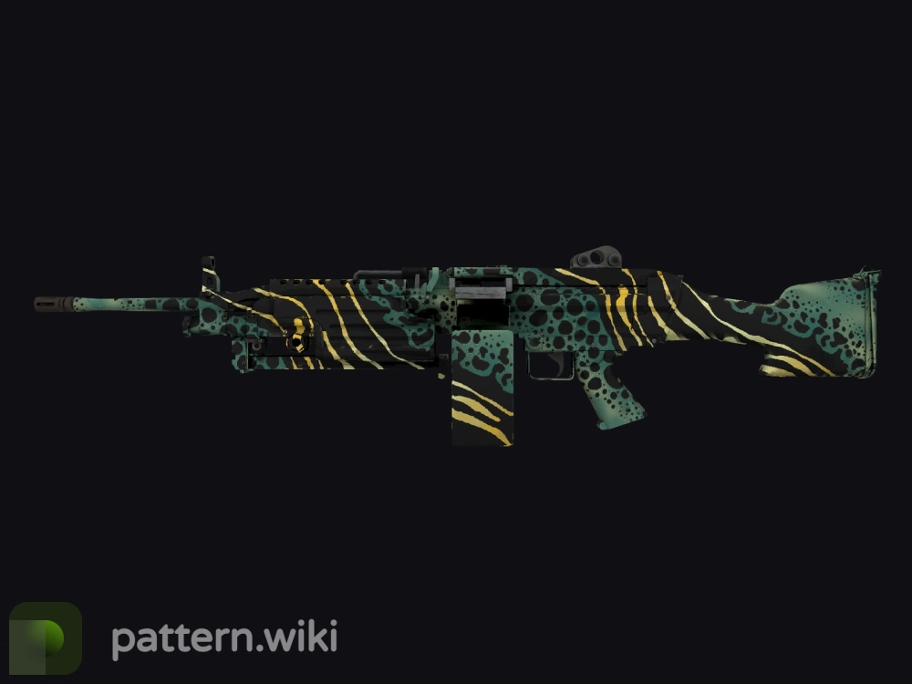 M249 Emerald Poison Dart seed 156