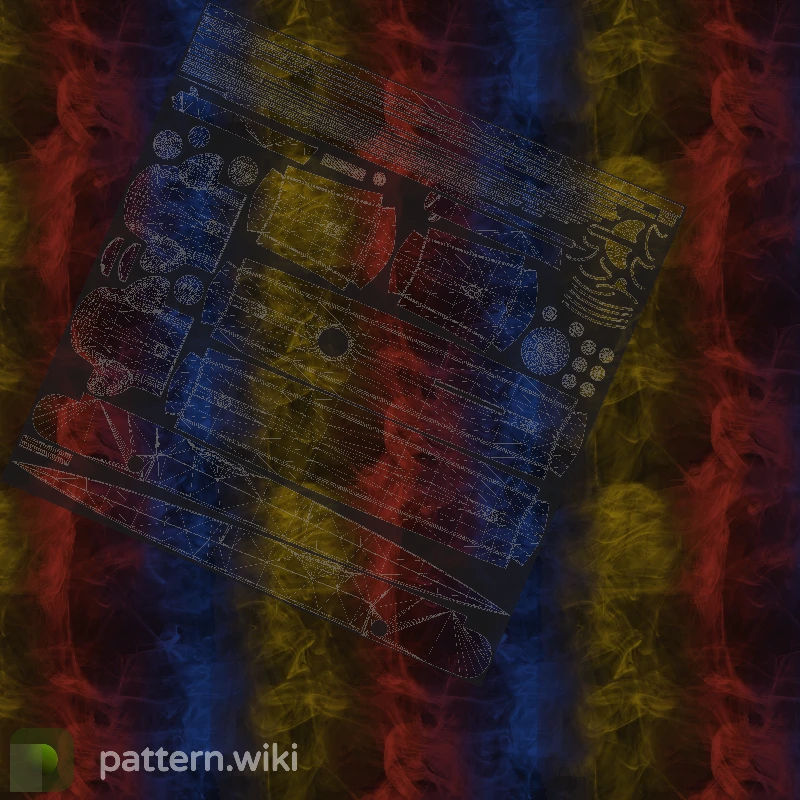 Stiletto Knife Marble Fade seed 125 pattern template