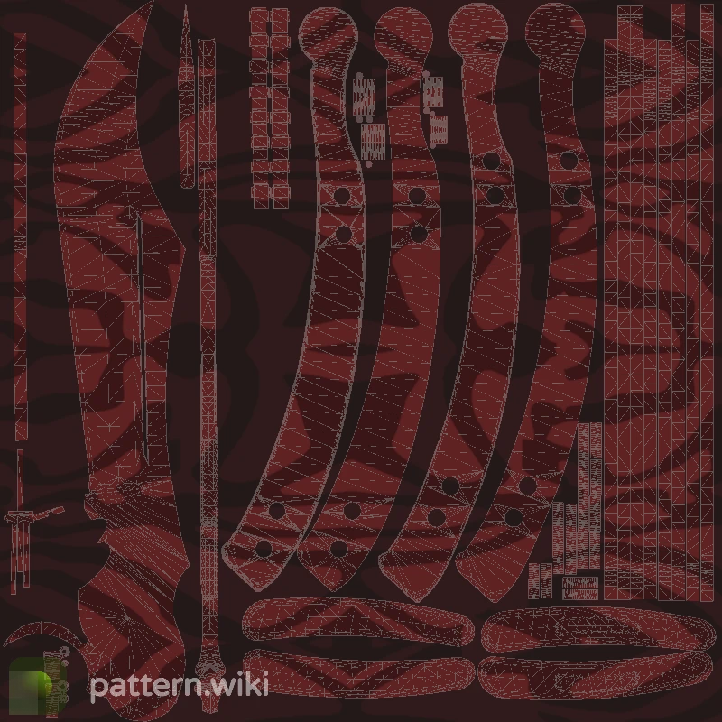 Butterfly Knife Slaughter seed 571 pattern template