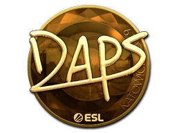 Sticker daps (Gold) | Katowice 2019 preview