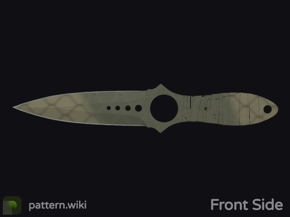 Skeleton Knife Safari Mesh seed 722