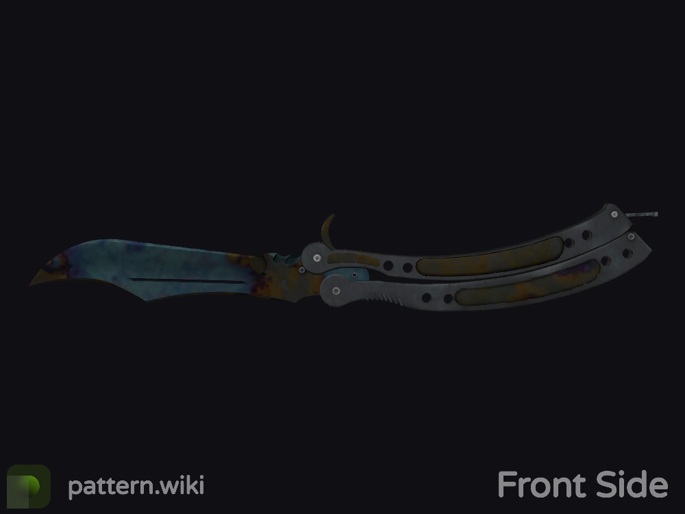 Butterfly Knife Case Hardened seed 371