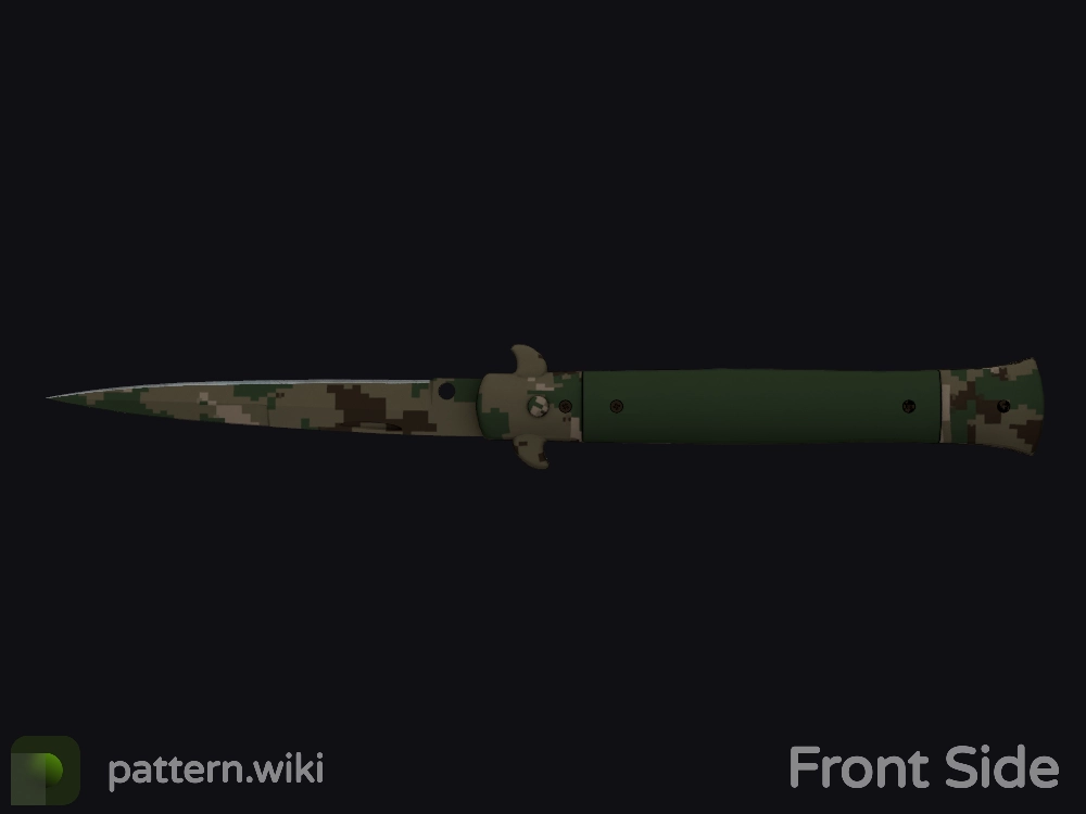 Stiletto Knife Forest DDPAT seed 627