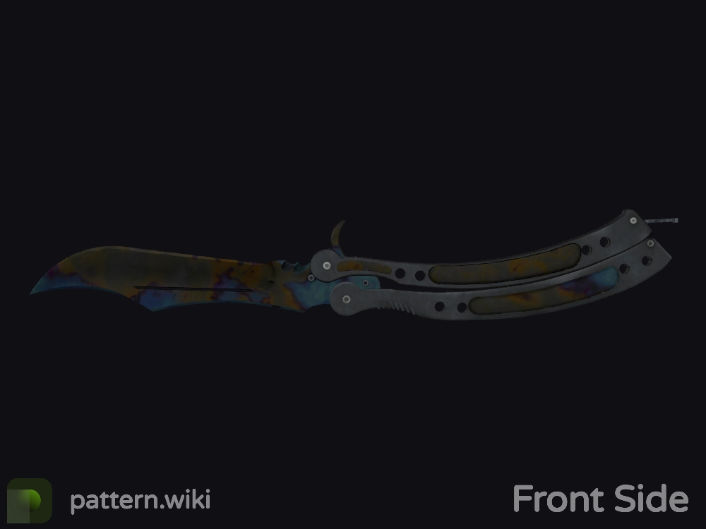 Butterfly Knife Case Hardened seed 497