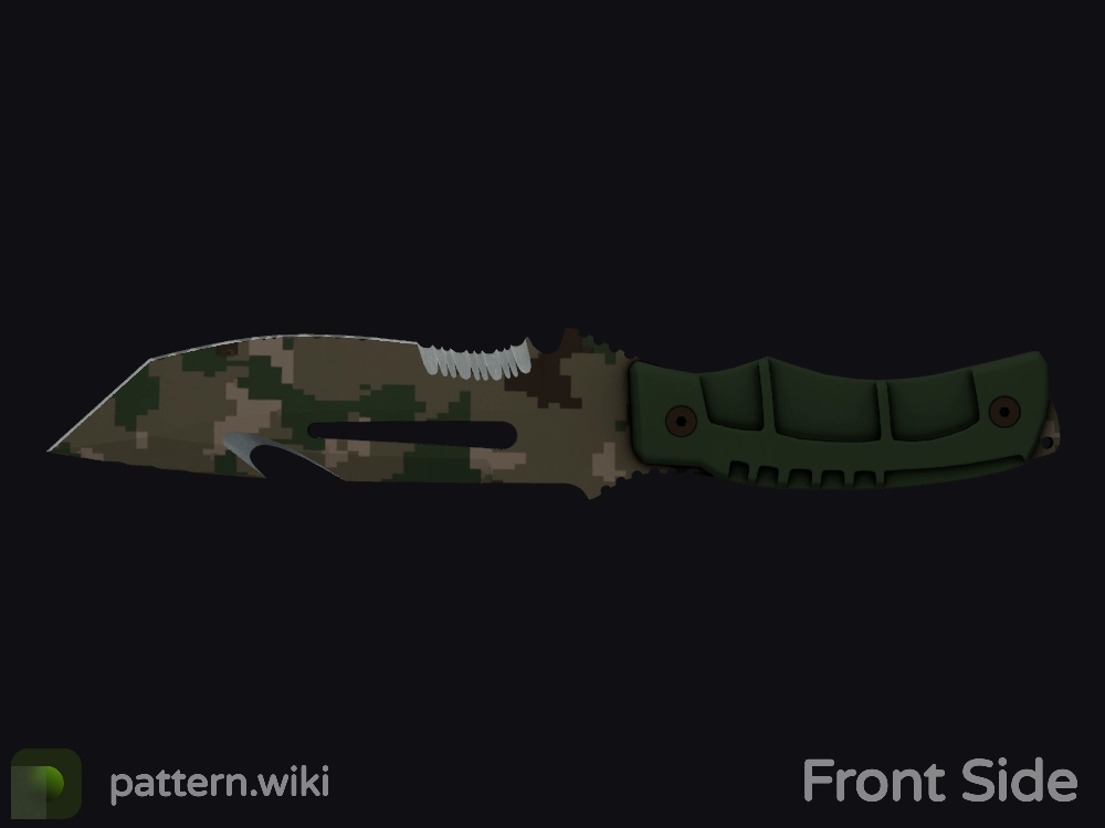 Survival Knife Forest DDPAT seed 369