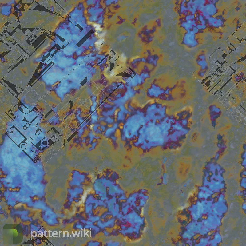 AK-47 Case Hardened seed 347 pattern template