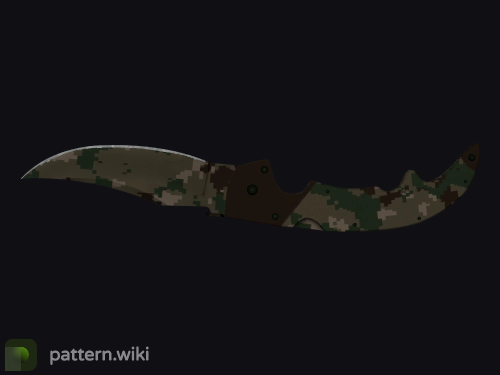 Falchion Knife Forest DDPAT seed 31