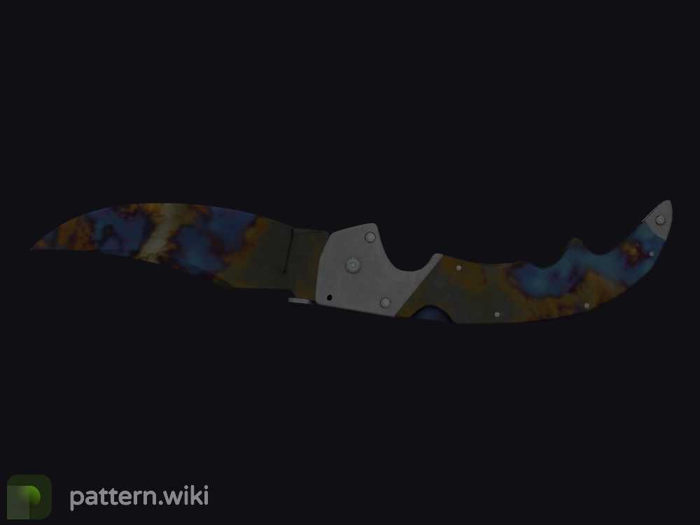 Falchion Knife Case Hardened seed 19