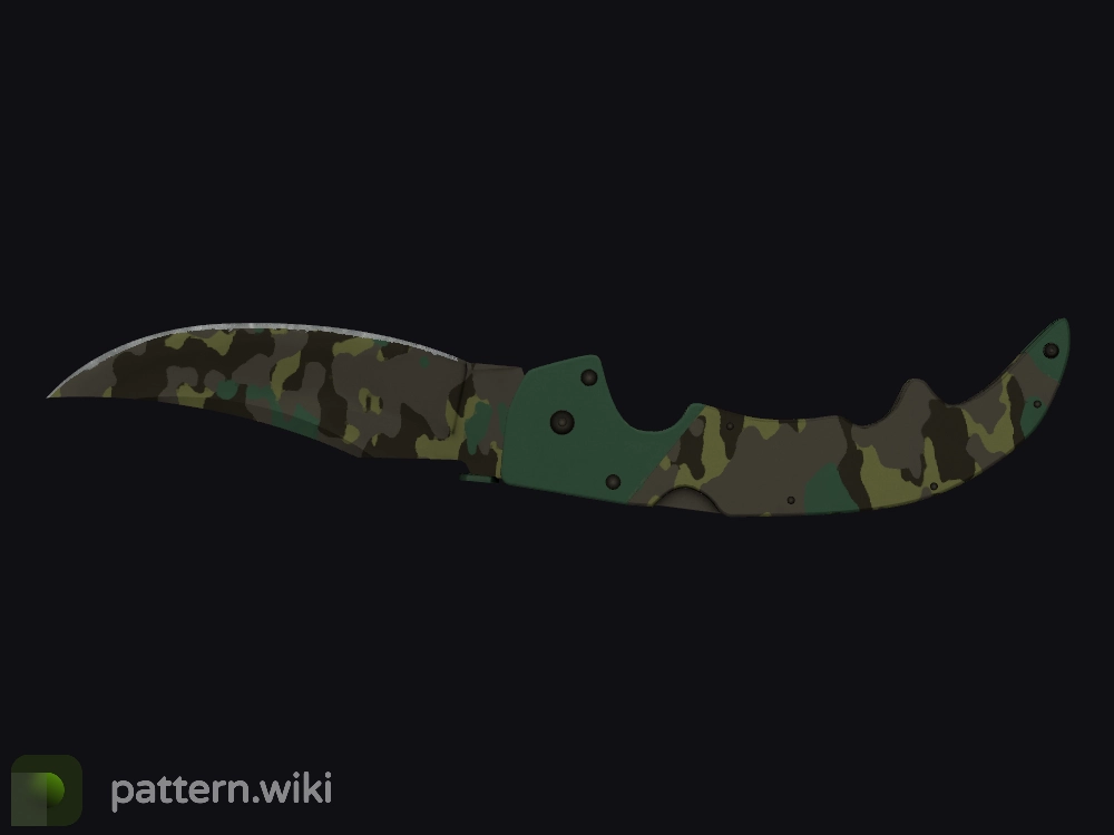 Falchion Knife Boreal Forest seed 817