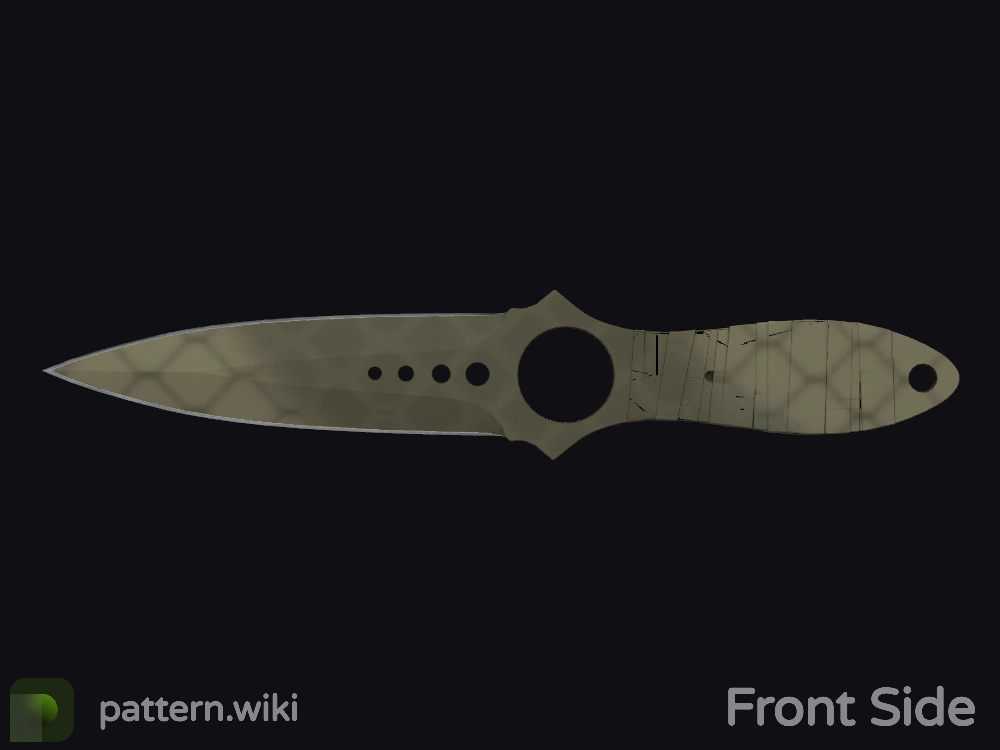 Skeleton Knife Safari Mesh seed 594