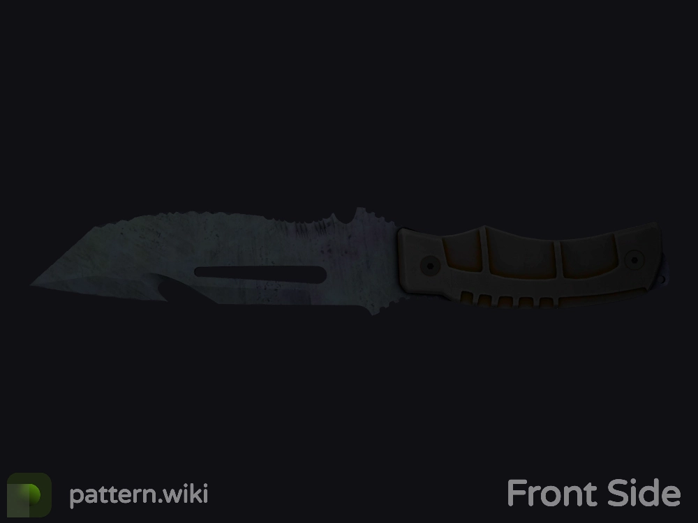 Survival Knife Blue Steel seed 418