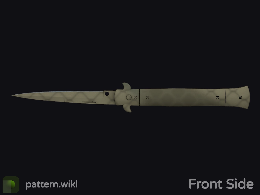 Stiletto Knife Safari Mesh seed 559