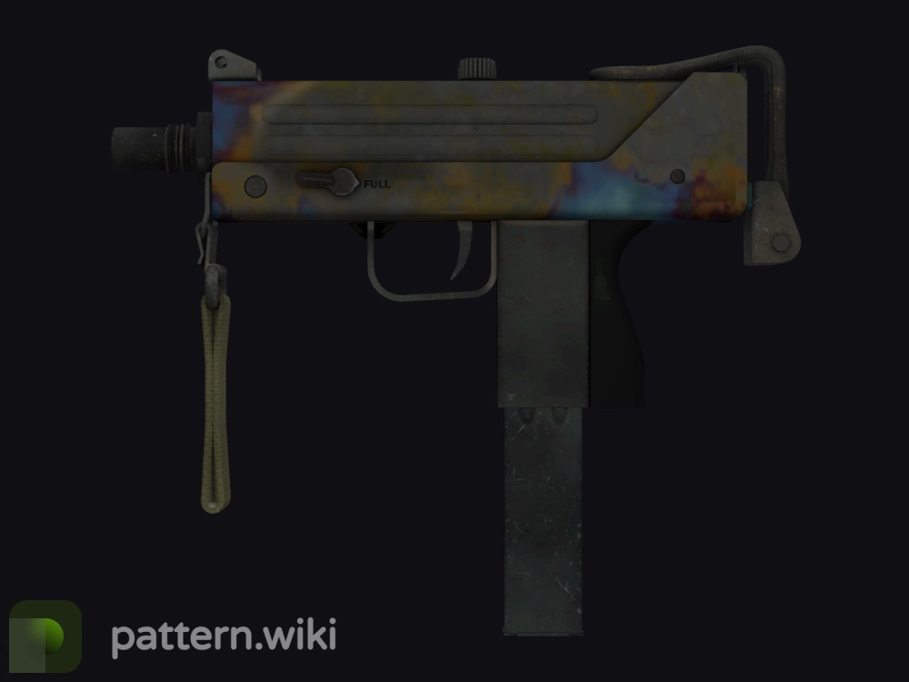 MAC-10 Case Hardened seed 102