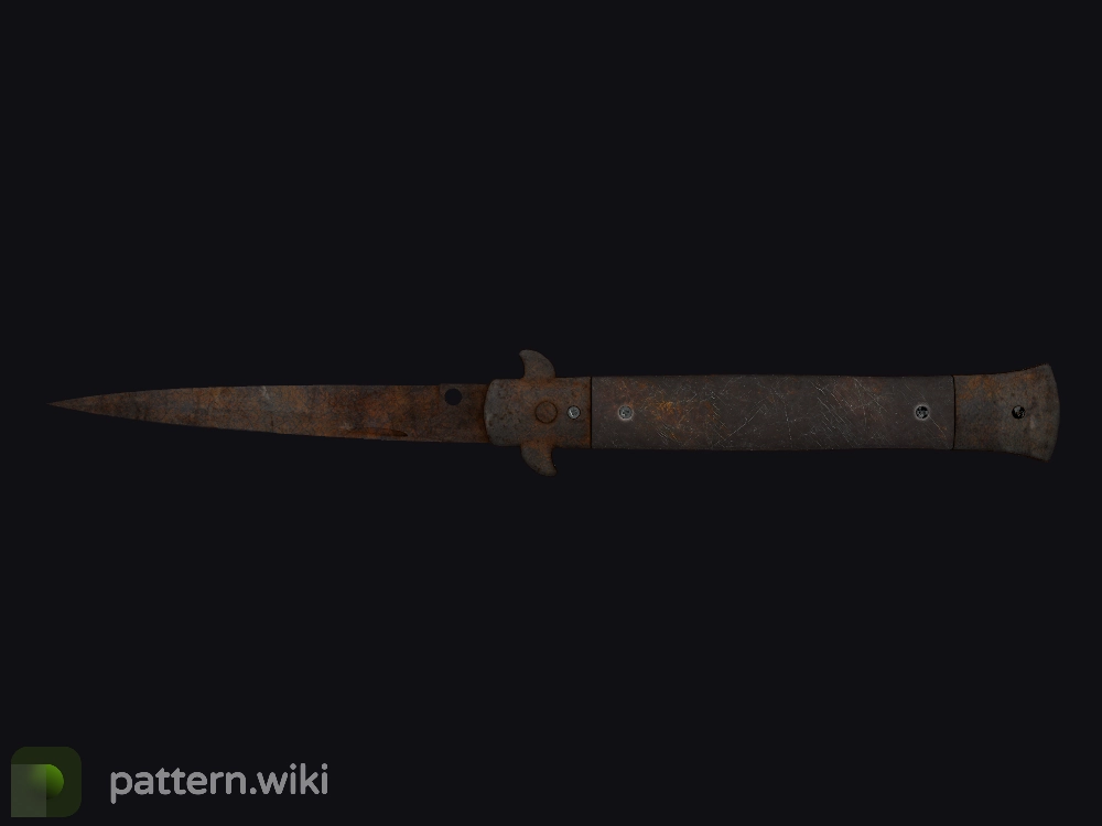 Stiletto Knife Rust Coat seed 445