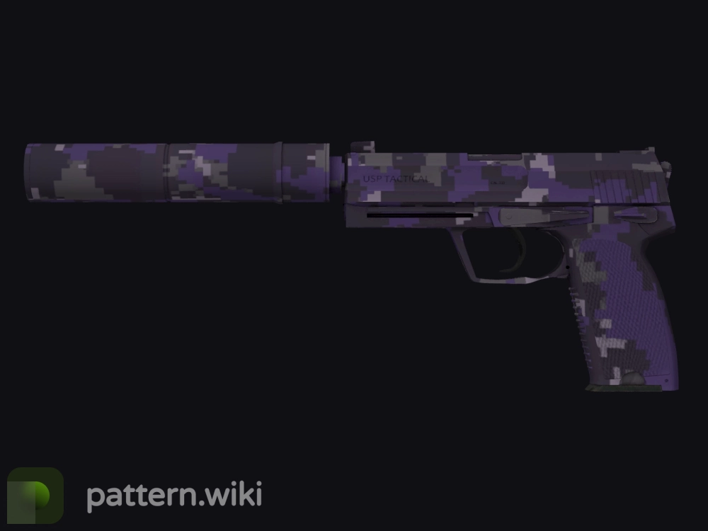 USP-S Purple DDPAT seed 99