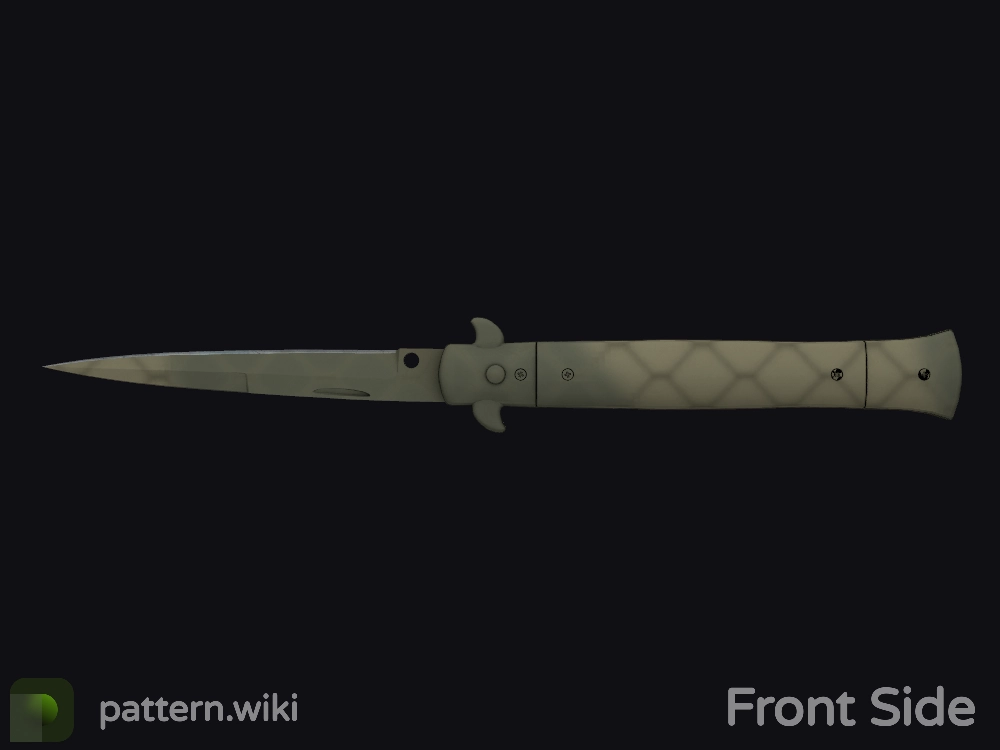 Stiletto Knife Safari Mesh seed 754