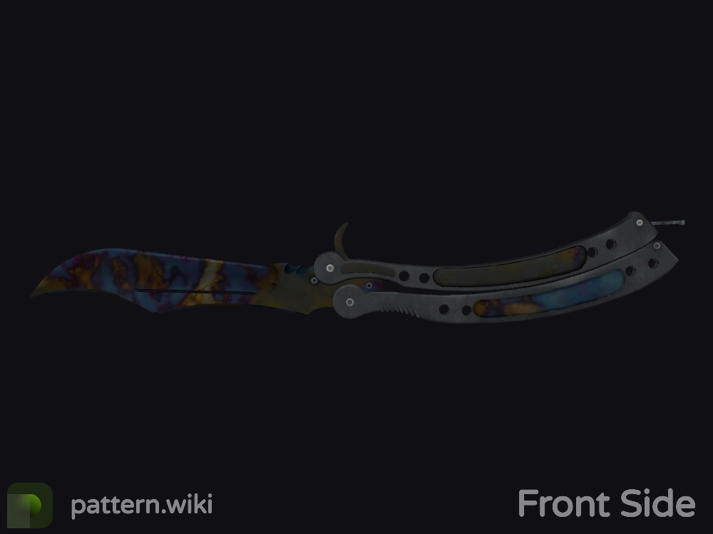 Butterfly Knife Case Hardened seed 207