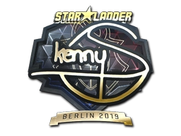 Sticker kennyS (Gold) | Berlin 2019 preview