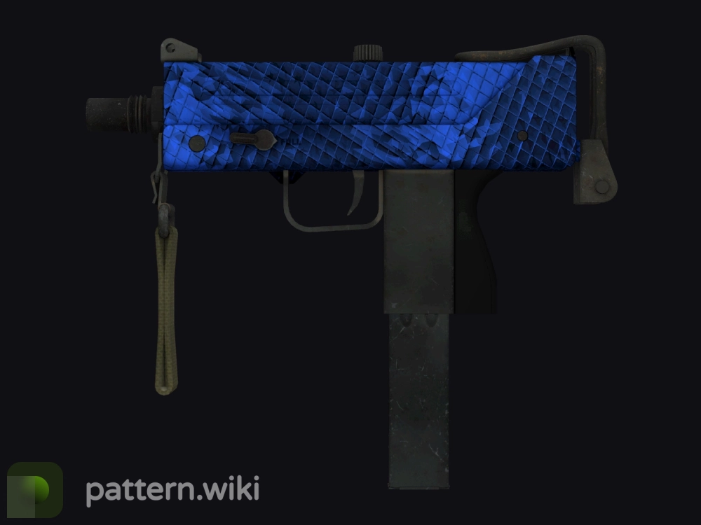 MAC-10 Lapis Gator seed 573