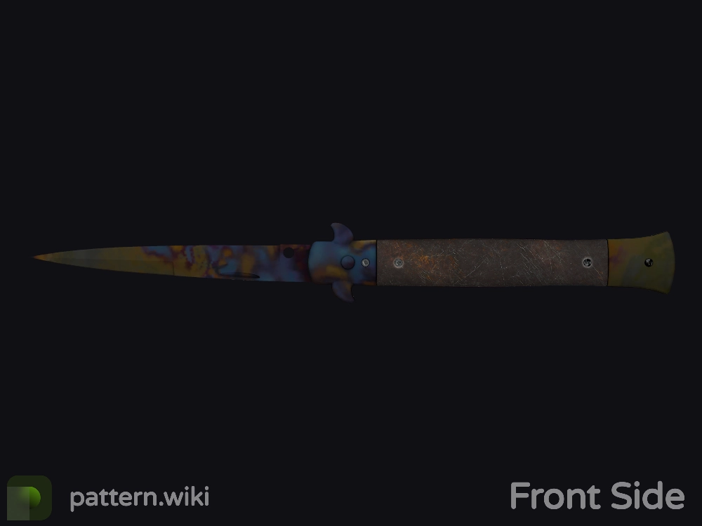 Stiletto Knife Case Hardened seed 571