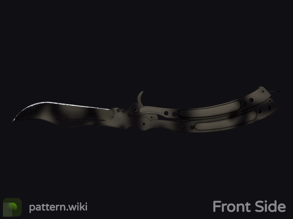 Butterfly Knife Scorched seed 579