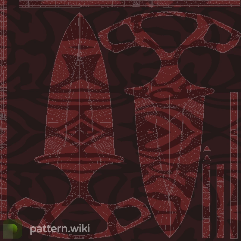 Shadow Daggers Slaughter seed 421 pattern template