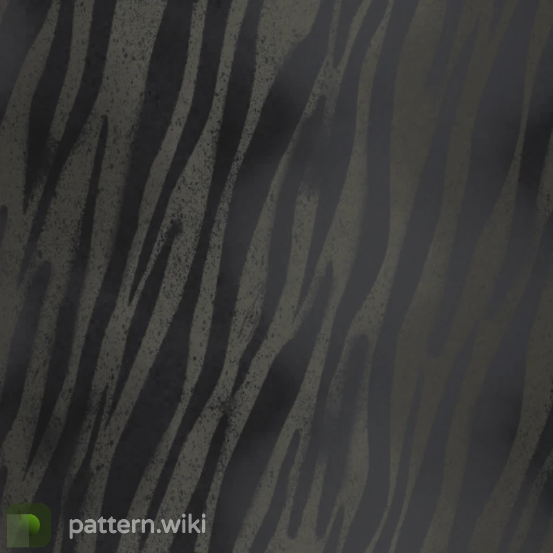 M4A4 Faded Zebra seed 0 pattern template