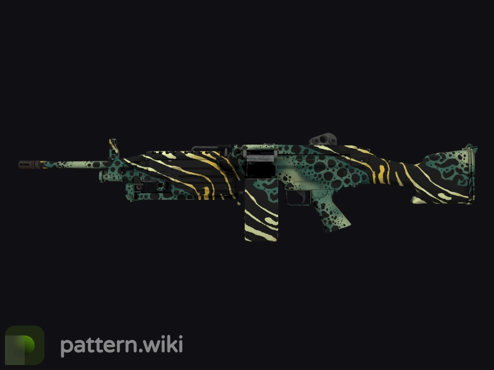 M249 Emerald Poison Dart seed 691