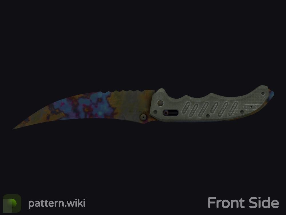 Flip Knife Case Hardened seed 305