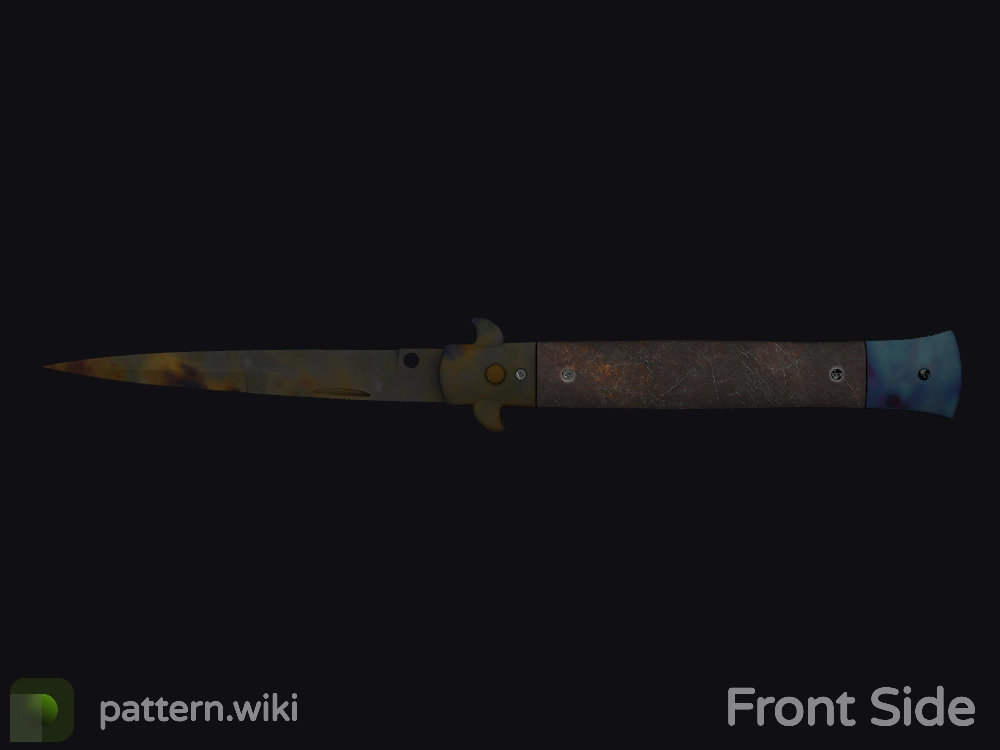 Stiletto Knife Case Hardened seed 70