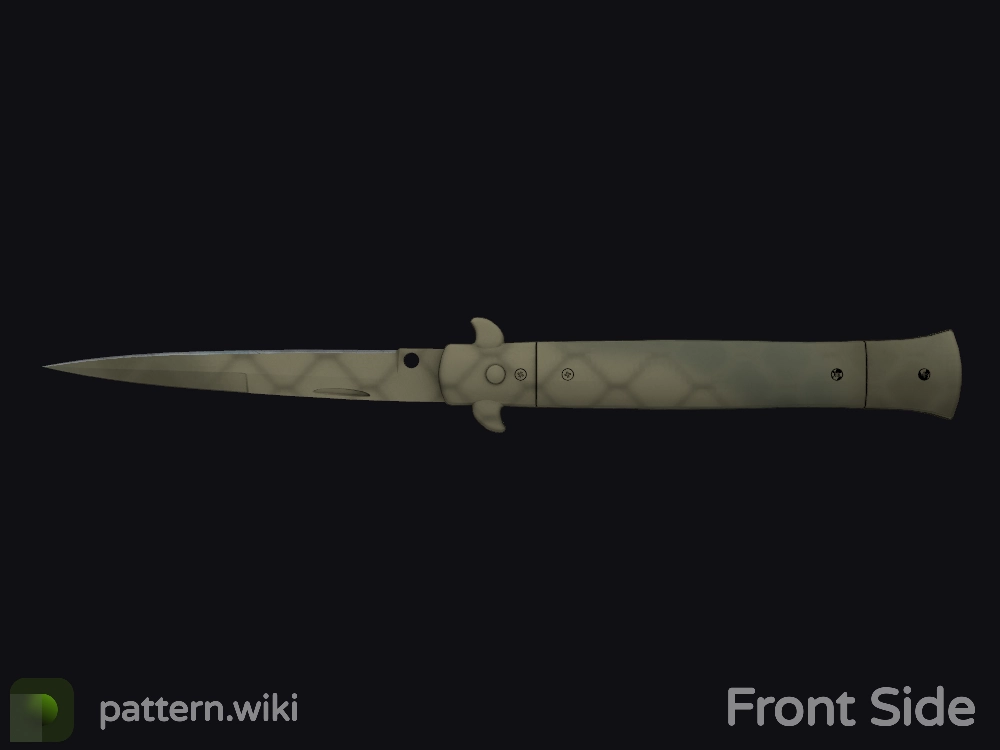 Stiletto Knife Safari Mesh seed 649