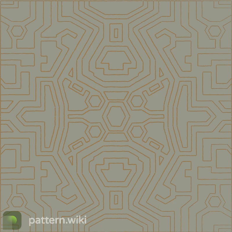 UMP-45 Labyrinth seed 0 pattern template
