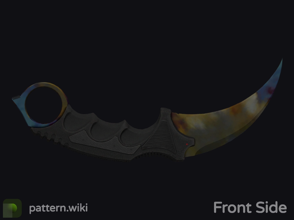 Karambit Case Hardened seed 558