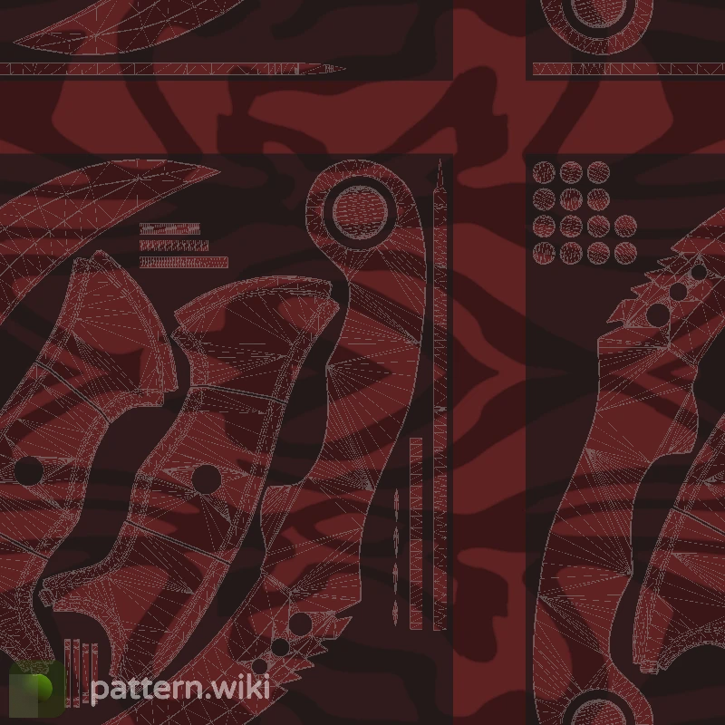 Talon Knife Slaughter seed 13 pattern template