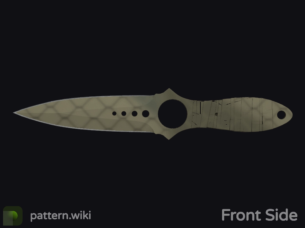 Skeleton Knife Safari Mesh seed 806