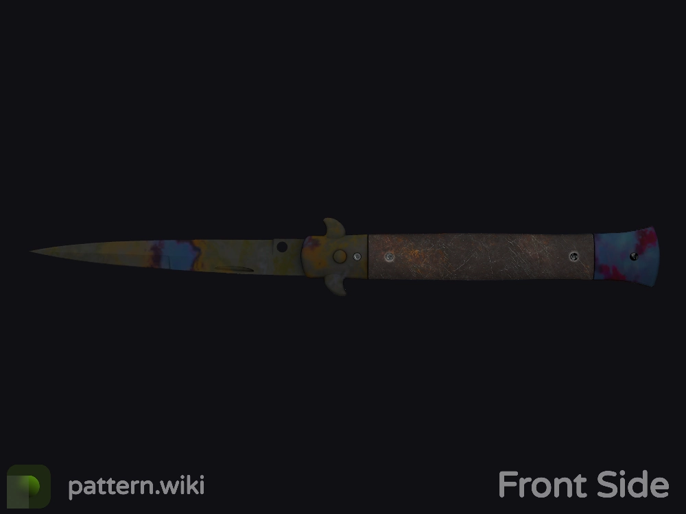 Stiletto Knife Case Hardened seed 120