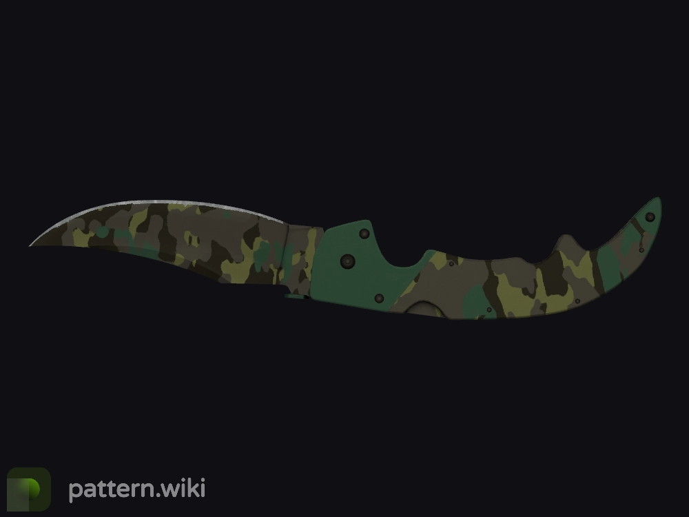 Falchion Knife Boreal Forest seed 328