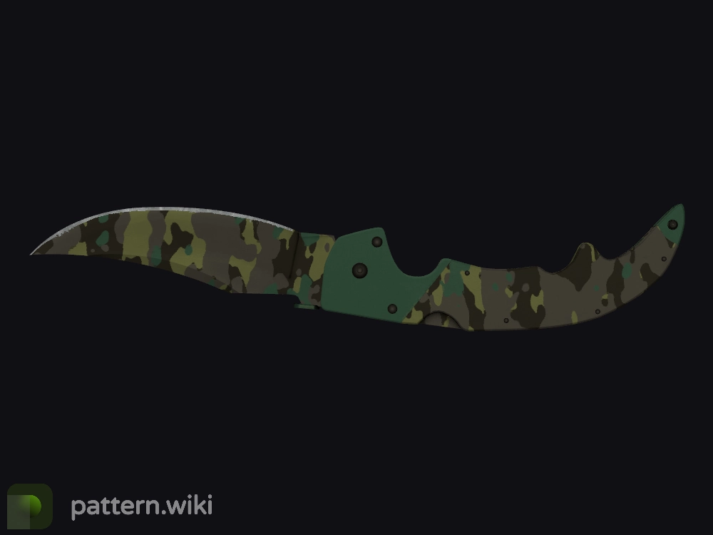 Falchion Knife Boreal Forest seed 887