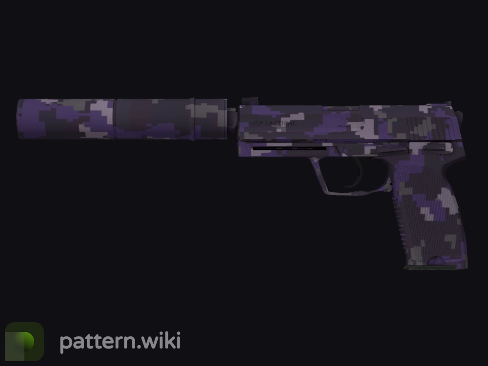 USP-S Purple DDPAT seed 327