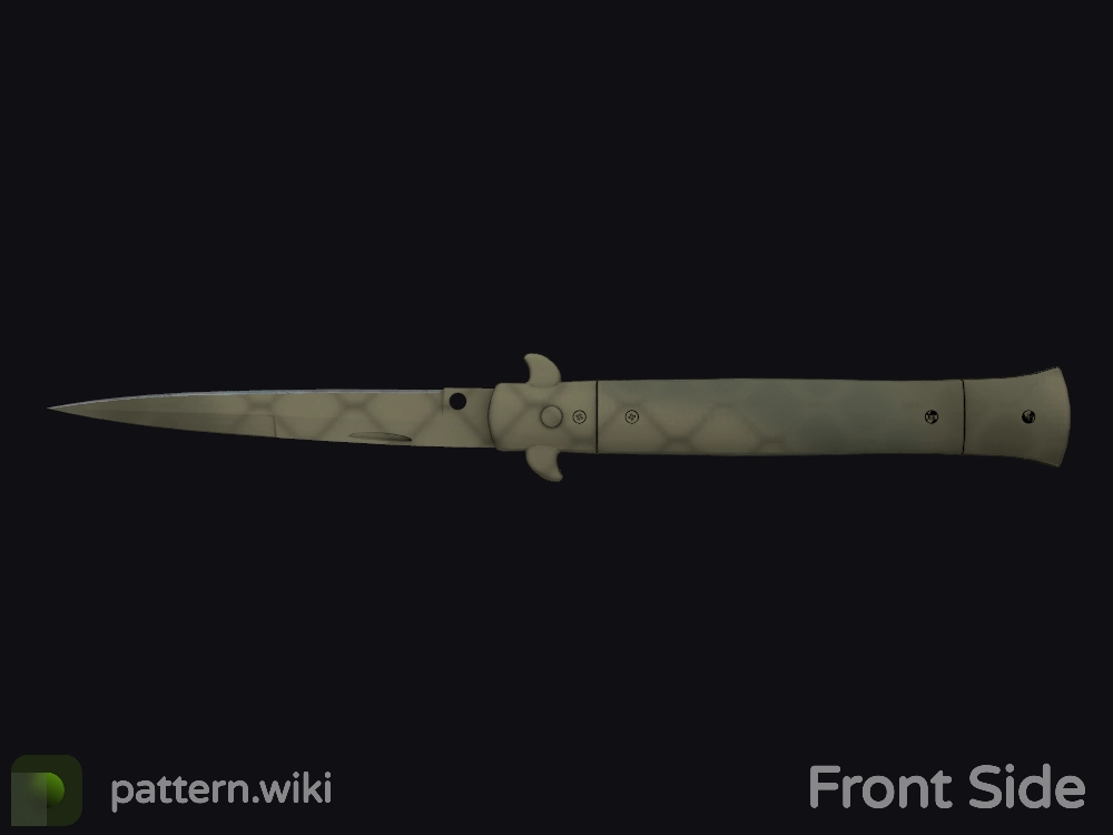 Stiletto Knife Safari Mesh seed 665