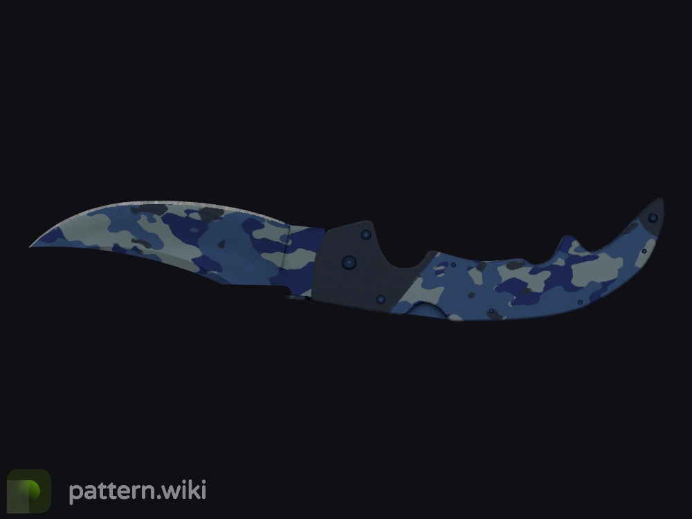 Falchion Knife Bright Water seed 196