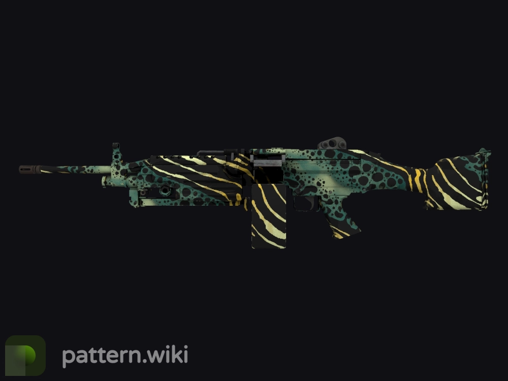 M249 Emerald Poison Dart seed 678