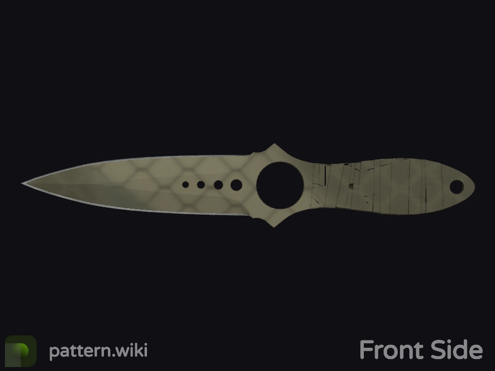 Skeleton Knife Safari Mesh seed 887