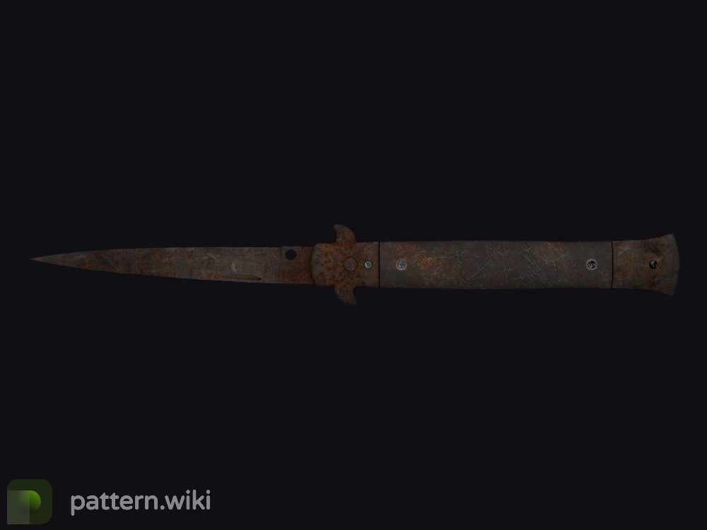 Stiletto Knife Rust Coat seed 143